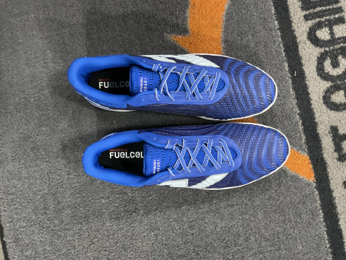 Vist Large View of Product Image Which is Used New Balance FUELCELL 4040 BB/SB Cleats Royal Blue Senior 15