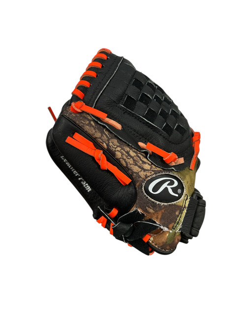 Vist Large View of Product Image Which is Used Rawlings PM105BHC LHT GLOVE BB/SB Glove LH Throw Black 10 1/2"