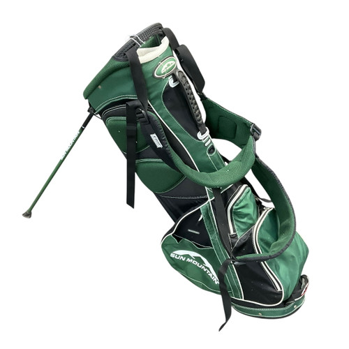 Vist Large View of Product Image Which is Used Sun Mountain 4.5 Mens Stand Bag Green