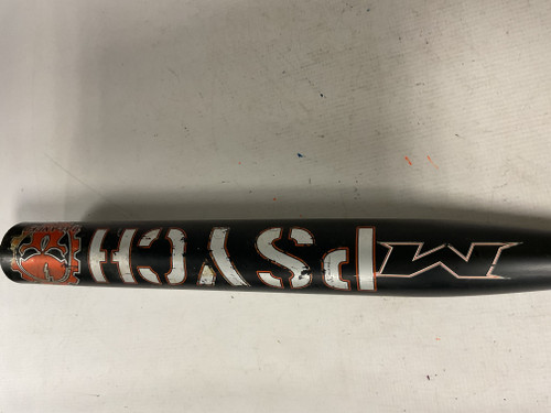 Vist Large View of Product Image Which is Used Miken PSYCHO BALANCED BB/SB Slowpitch Bat 34"
