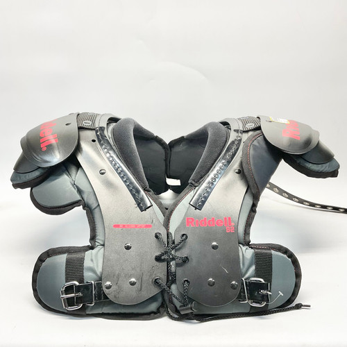Vist Large View of Product Image Which is Used Riddell S2 YOUTH FB Shoulder Pads Black XL