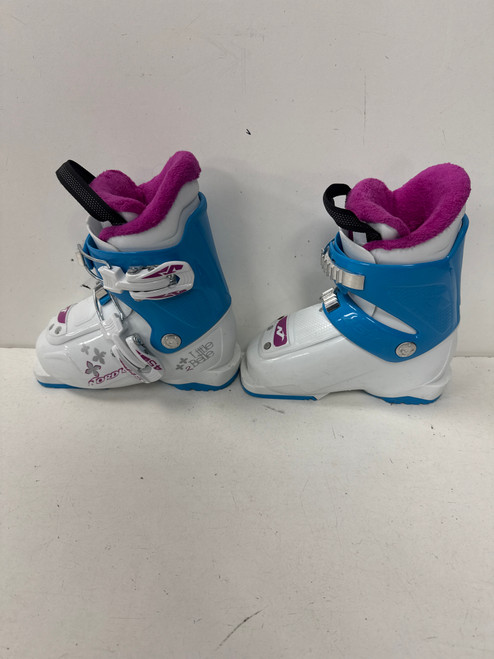 Vist Large View of Product Image Which is Used Nordica LITTLE BELLE 2 Girls DH Ski Boot Purple 160 MP - Y09
