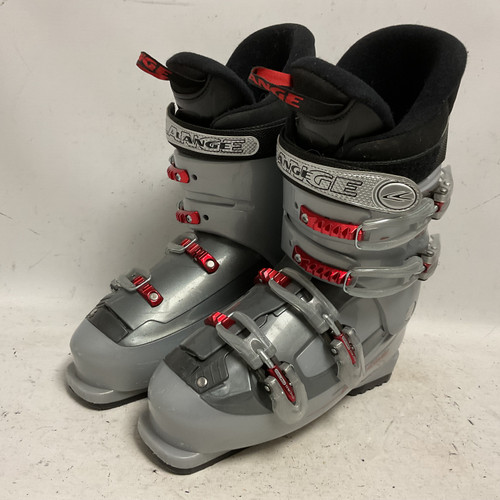 Vist Large View of Product Image Which is Used Lange DRIVER POWER Mens DH Ski Boot Grey 265 MP - M08.5 - W09.5