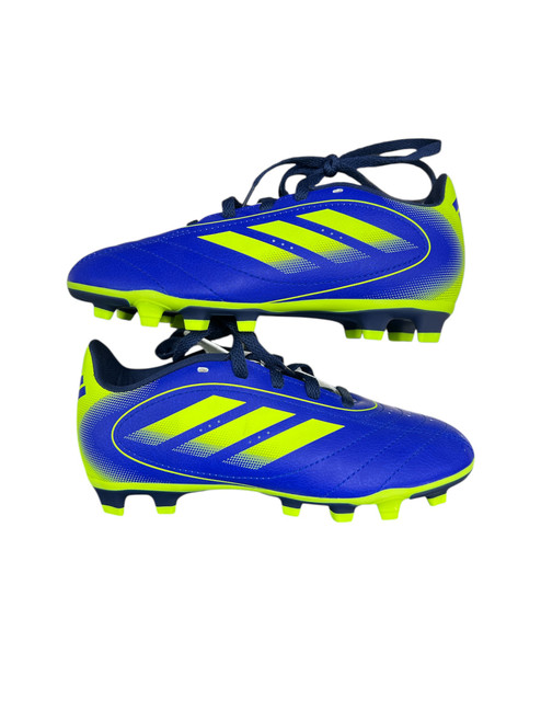 Vist Large View of Product Image Which is Used Adidas Soccer Cleats Royal Blue Youth 13.0