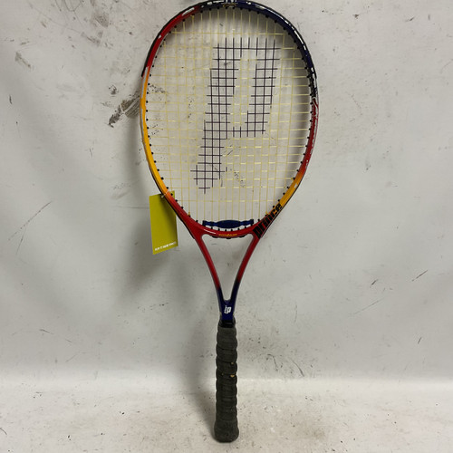 Vist Large View of Product Image Which is Used Prince SYNERGY REACT Adult Tennis Racquet Red Unknown