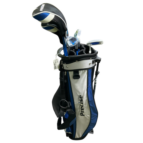 Vist Large View of Product Image Which is Used Precise X7 9-12 (NEVER USED/IN-WRAPPER) Jr Package Set RH Navy Blue 5 Piece