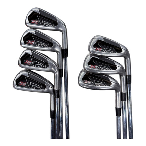 Vist Large View of Product Image Which is Used Callaway RAZR X TOUR Mens Iron Set RH 4I-PW