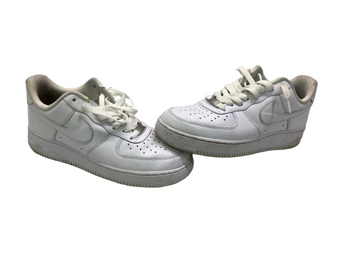 Vist Large View of Product Image Which is Used Nike AIR FORCE 1 07 Basketball Shoes M White Senior 8