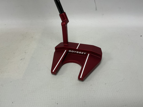 Vist Large View of Product Image Which is Used Odyssey MILLED SEVEN X RED Mens Putter RH