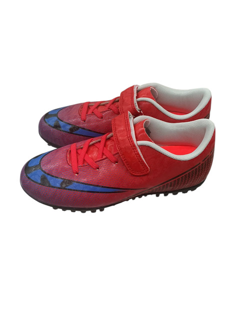 Vist Large View of Product Image Which is New Soccer Indoor Shoes Red Junior 03