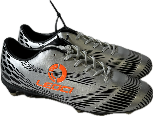 Vist Large View of Product Image Which is Used Leoci LEOCI Soccer Cleats Grey Senior 9