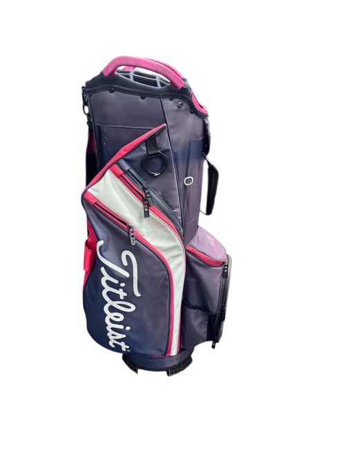 Vist Large View of Product Image Which is Used Titleist TITLEIST CART BAG Mens Cart Bag Navy Blue