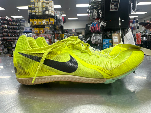 Vist Large View of Product Image Which is Used Nike RIVAL MULTI Track & Field Cleats Adult Yellow Senior 6.5