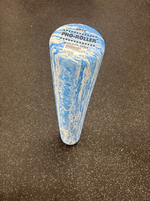 Vist Large View of Product Image Which is Used PRO-ROLLER OPTP Exercise Foam Roller Royal Blue Fits all