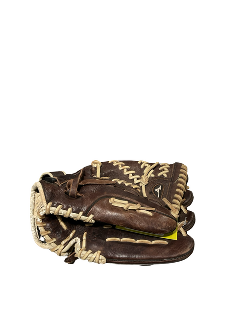 Vist Large View of Product Image Which is Used Mizuno FRANCHISE BB/SB Glove RH Throw Brown 12"