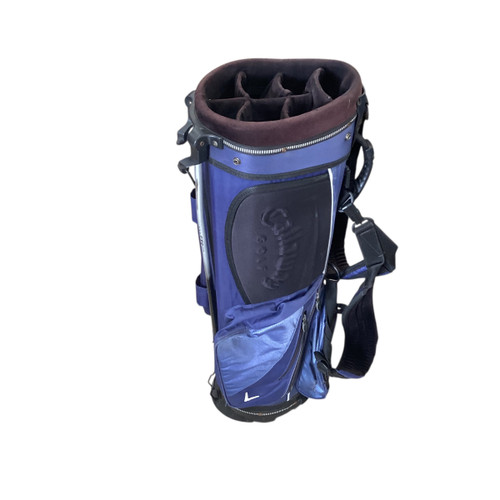 Vist Large View of Product Image Which is Used Callaway CALLAWAY IZZO STAND BAG Mens Stand Bag Navy Blue