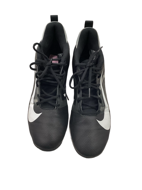 Vist Large View of Product Image Which is Used Nike ALPHA BB/SB Cleats Black Senior 11.5