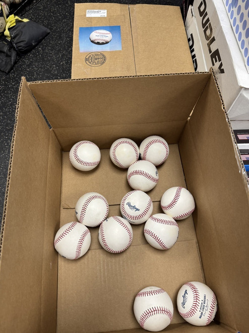 Vist Large View of Product Image Which is Used Rawlings MLB Official Baseballs - x12