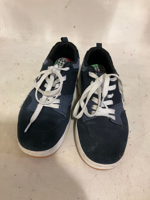 Vist Large View of Product Image Which is Used Airwalk SKATE SHOES Skateboard Shoes Navy Blue Junior 04