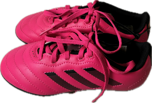 Vist Large View of Product Image Which is Used Adidas 129857806 Soccer Cleats Pink Youth 12.5