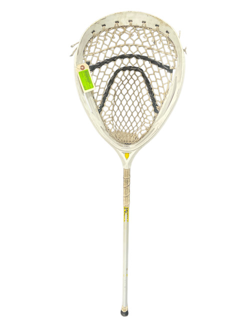 Vist Large View of Product Image Which is Used LAX GOALIE STICK Mens Goalie Stick White