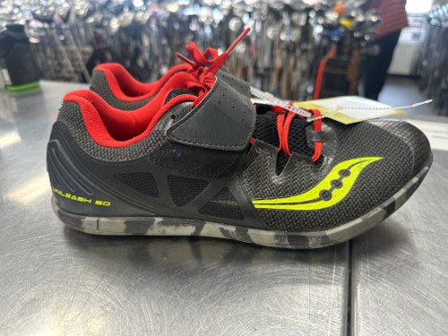 Vist Large View of Product Image Which is Used Saucony UNLEASH SD THROWING SHOES Track & Field Cleats Adult Black Senior 11