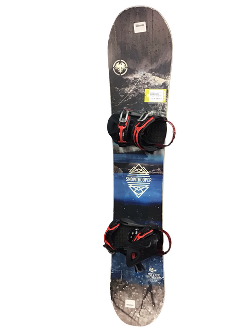 Vist Large View of Product Image Which is Used Never Summer SNOWTROOPER 152CM Mens Board/Bindings Black 152 cm