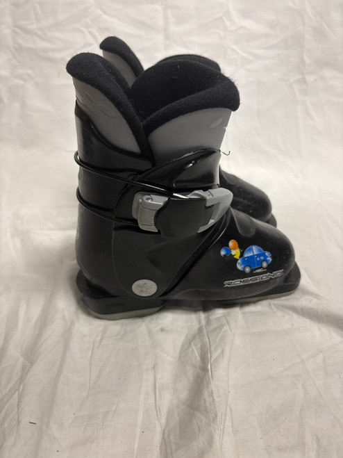 Vist Large View of Product Image Which is Used Rossignol DH BOOT Boys DH Ski Boot Black 165 MP - Y09