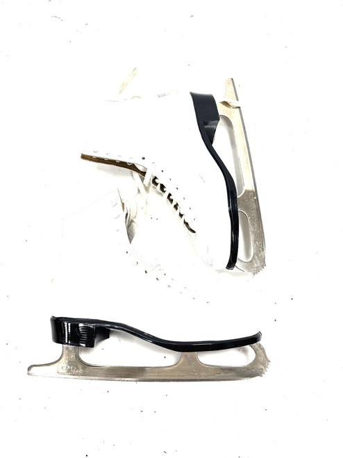 Vist Large View of Product Image Which is Used Lange LIBRA WomensFigure Skate White Senior 8