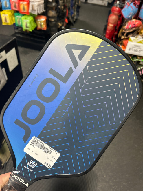 Vist Large View of Product Image Which is Used JOOLA Pickleball Racquet Navy Blue
