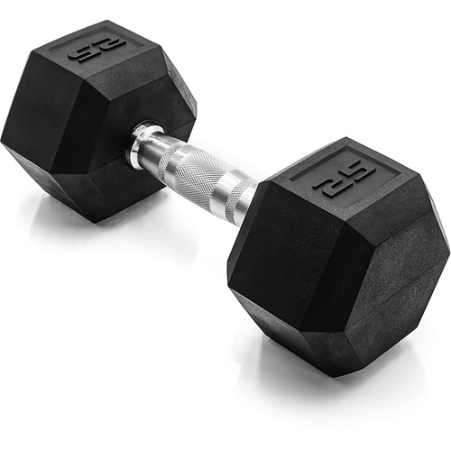 Vist Large View of Product Image Which is New HEX DUMBBELL 25LB