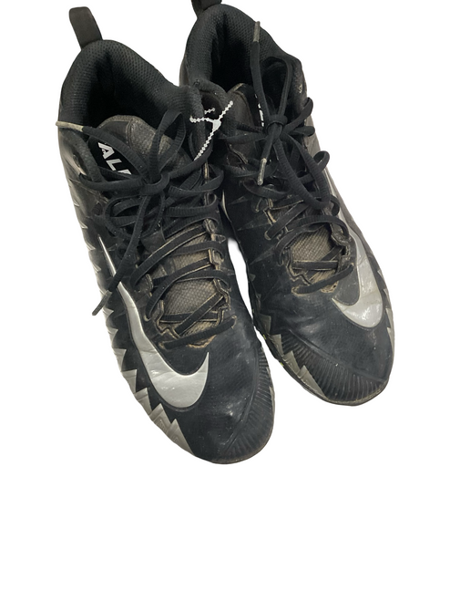 Vist Large View of Product Image Which is Used Nike ALPHA BB/SB Cleats Black Senior 7.5