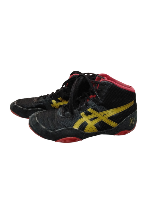 Vist Large View of Product Image Which is Used Asics JB ELITE V2.0 Wrestling Shoes Black Junior 02.5