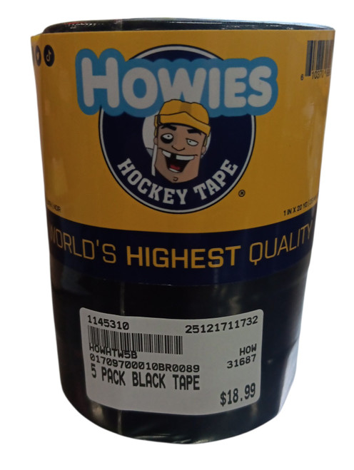 Vist Large View of Product Image Which is New 5 PACK BLACK TAPE