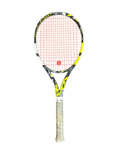 Vist Large View of Product Image Which is Used Babolat PURE AERO LITE RACQUET Adult Tennis Racquet Black 4 3/8"