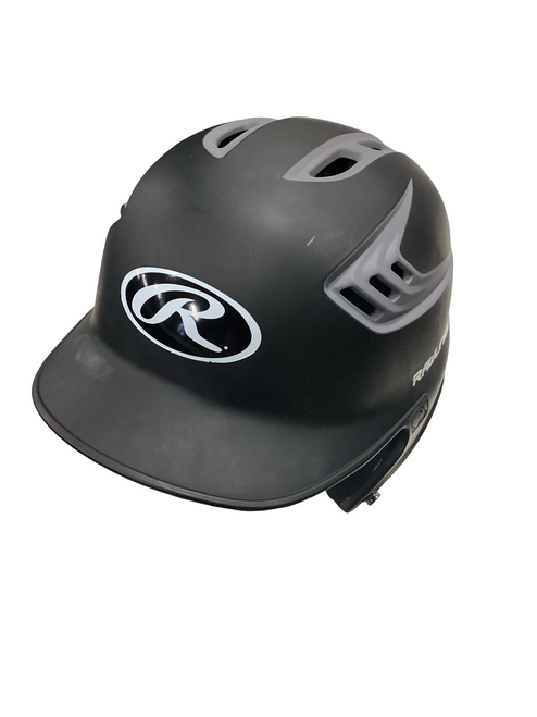 Vist Large View of Product Image Which is Used Rawlings R16J Batting Helmet No Mask Black SM