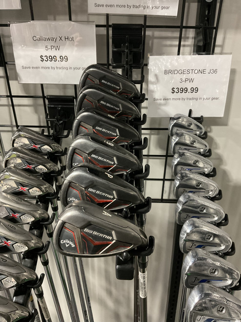 Vist Large View of Product Image Which is Used Callaway BIG BERTHA IRON SET 2019 Mens Iron Set RH 6I-GW/AW