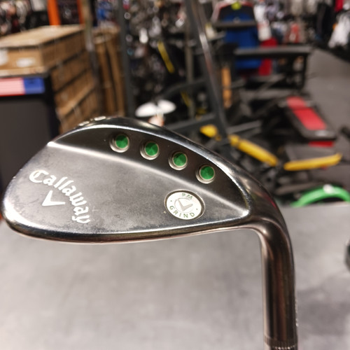 Vist Large View of Product Image Which is Used Callaway MACK DADDY PM GRIND Golf Wedge Mens RH 60 Degree