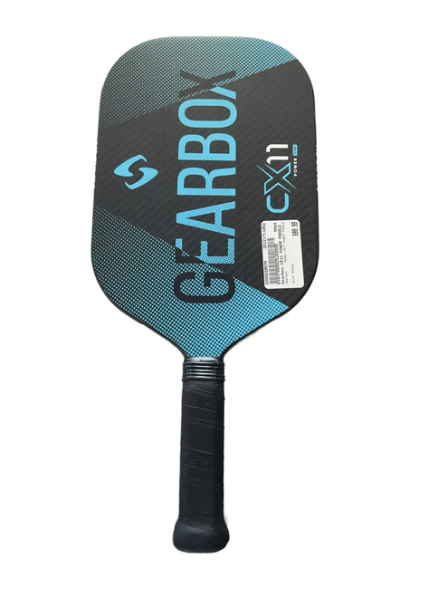 Vist Large View of Product Image Which is Used Gearbox CX11 POWER PADDLE Pickleball Racquet Black