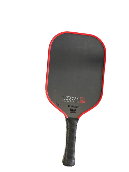 Vist Large View of Product Image Which is Used HUDEF VIVA PRO PADDLE Pickleball Racquet Black