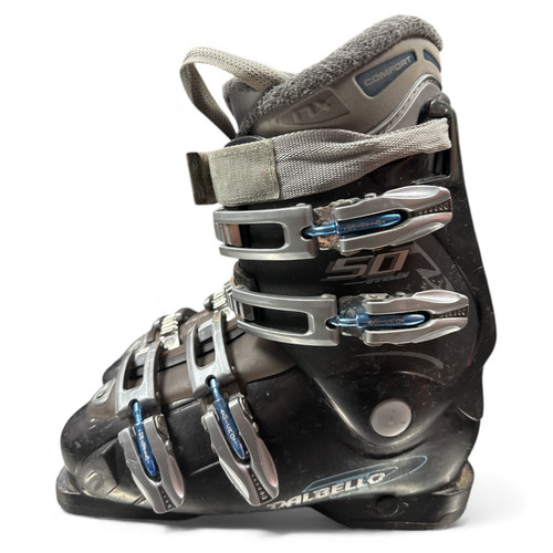 Vist Large View of Product Image Which is Used Dalbello 50 INNOVEX Boys DH Ski Boot Black 225 MP - J04.5 - W5.5