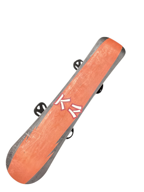 Vist Large View of Product Image Which is Used K2 NEMESIS Mens Snowboard/Bindings Black And Orange 162 cm