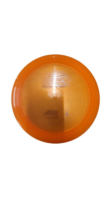 Vist Large View of Product Image Which is Used Innova CHAMPION COLOSSUS Disc Golf Driver Orange