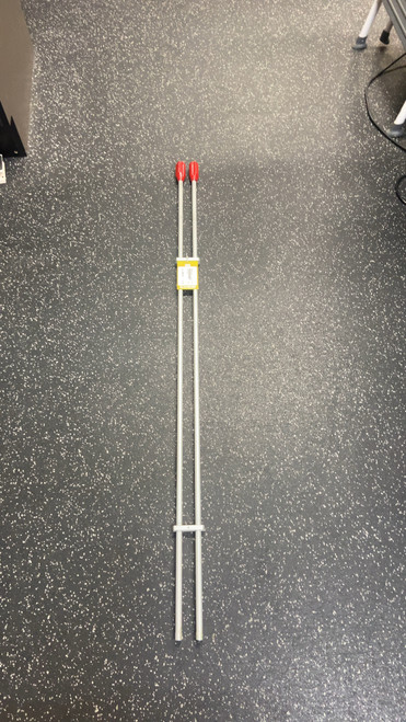 Vist Large View of Product Image Which is Used SKI POLES Boys DH Ski Pole Black 105 cm / 42 in