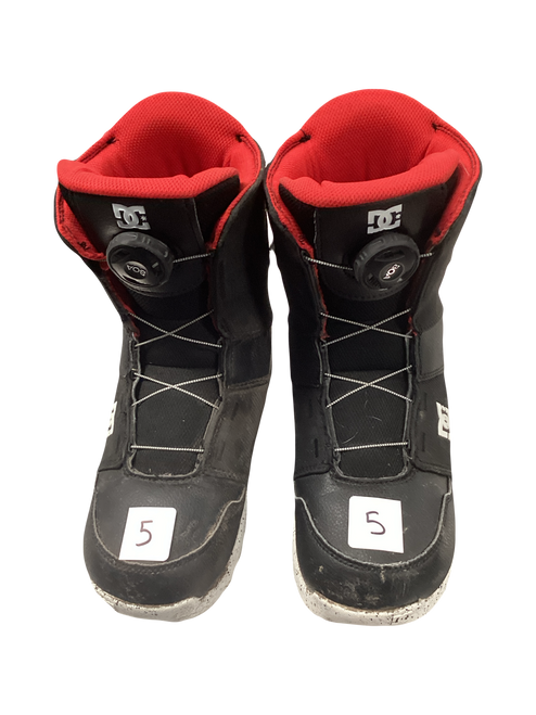 Vist Large View of Product Image Which is Used DC Shoes SCOUT 2023 Boys Snowboard Boots Black Junior 05
