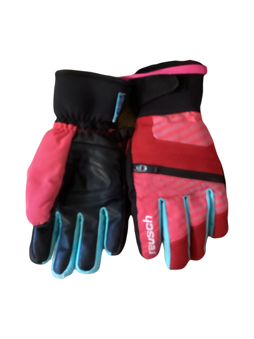 Vist Large View of Product Image Which is Used Outerwear Girls Gloves Red SM