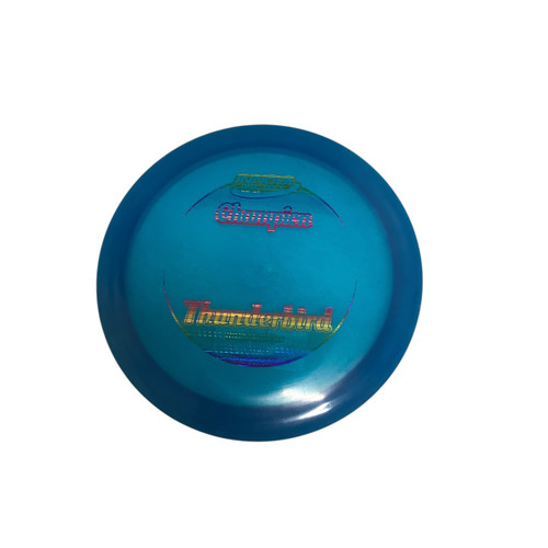Vist Large View of Product Image Which is Used Innova CHAMPION THUNDERBIRD Disc Golf Driver Royal Blue