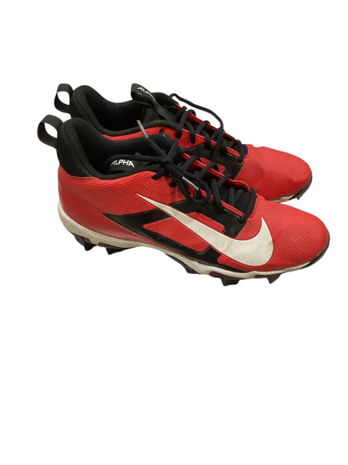 Vist Large View of Product Image Which is Used Nike Adult FB Cleats Red Senior 10.5