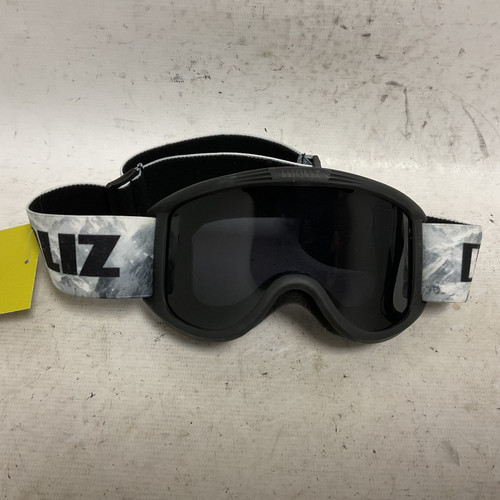 Vist Large View of Product Image Which is Used BLIZ YTH Snow Goggles Youth Black And Silver