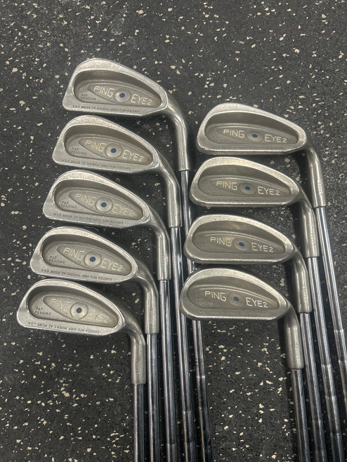 Vist Large View of Product Image Which is Used Ping EYE 2 BLUE DOT Mens Iron Set RH 3I-SW